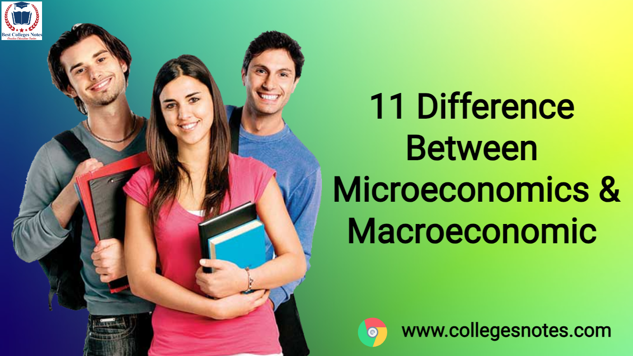 Difference Between Microeconomics and Macroeconomics