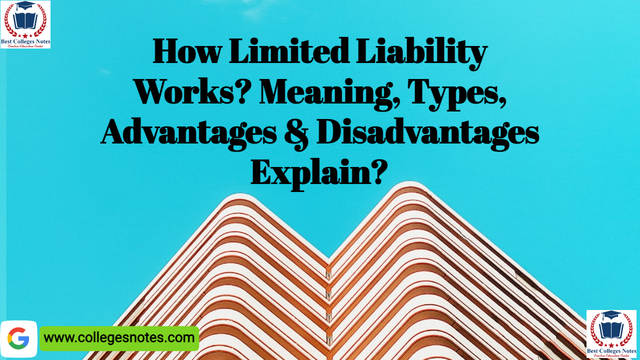 How Limited liability Works