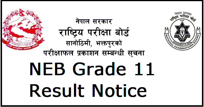 NEB Class 11 Result 2079 /2080