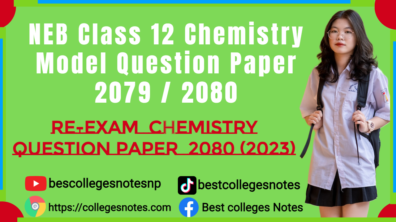 NEB Class 12 Chemistry Model Question